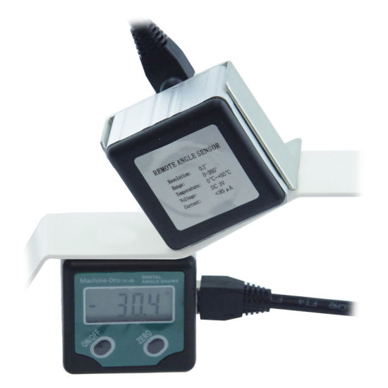 Angle Tilt Sensor/Inclinometer with Remote Display- Pendulum Type