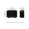 Hurricane Waterproof and Shockproof Plastic Case - Black (407X285X163mm)