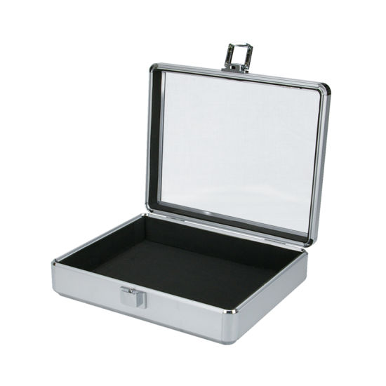Aluminium Flight Case Clear Top (270X220X70mm)
