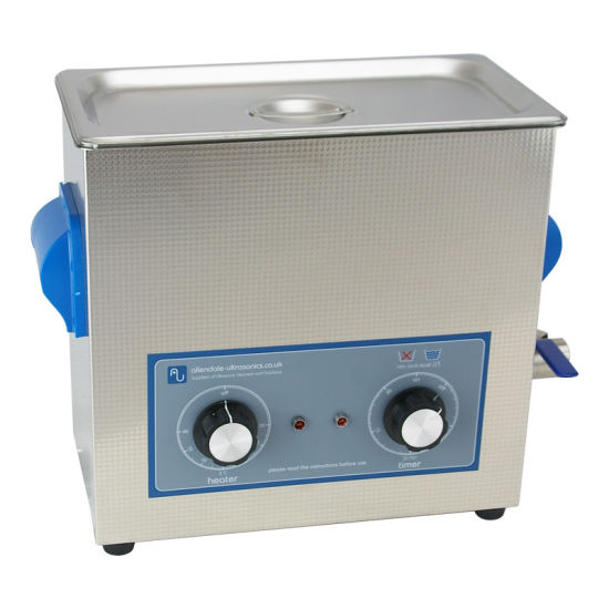 6 Litre Dial Ultrasonic Cleaner Tank with Heated Bath -220V