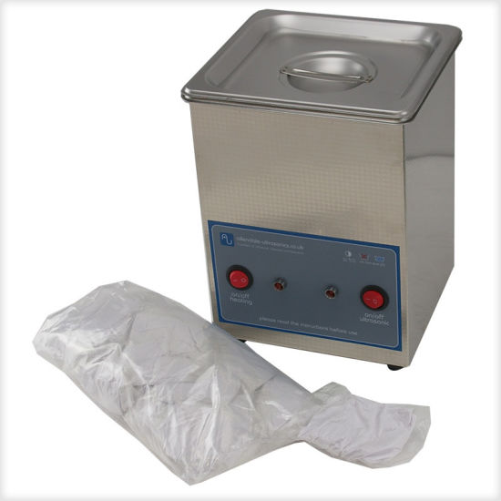 2 Litre Ultrasonic Cleaner Kit for Dentists, Lab Equipment and Tattooists