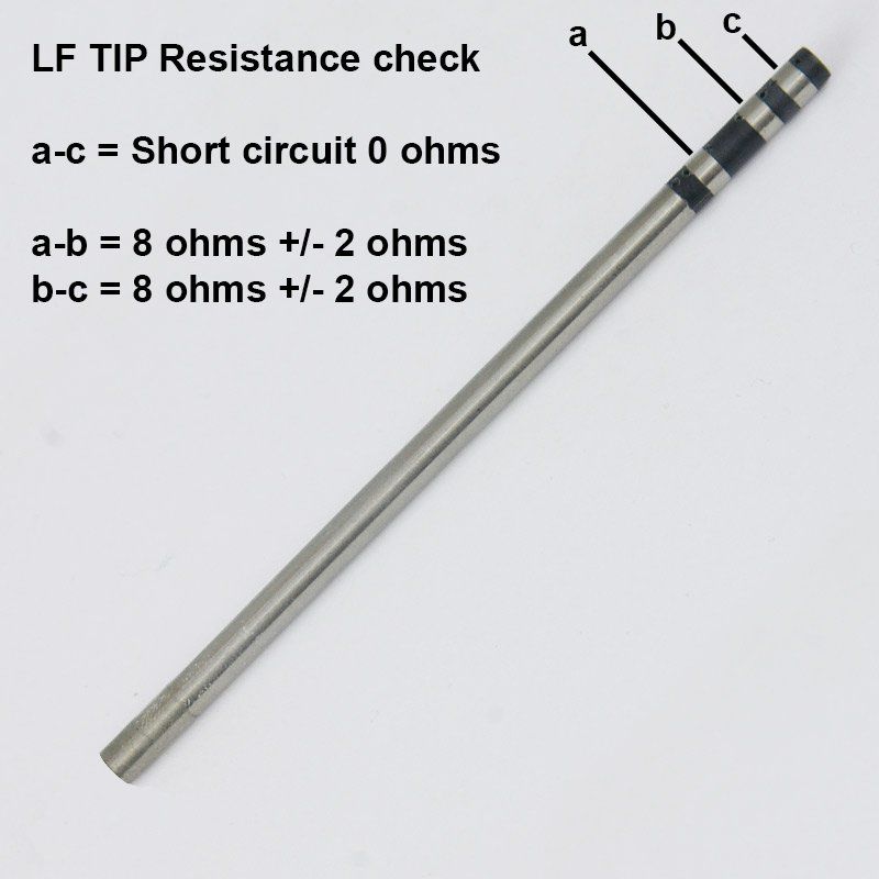 Aoyue LF-12D Chisel Type Solder Tip With Heating Element