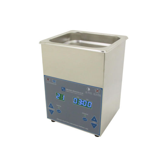 2 Litre Digital Ultrasonic Cleaner Tank with Heated Bath -220V
