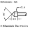 P50 - 90° Convex Head - (Light Spring)