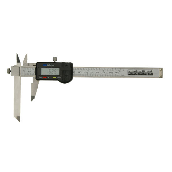 Digital Offset Calipers with Adjustable Jaw - 150mm (6")