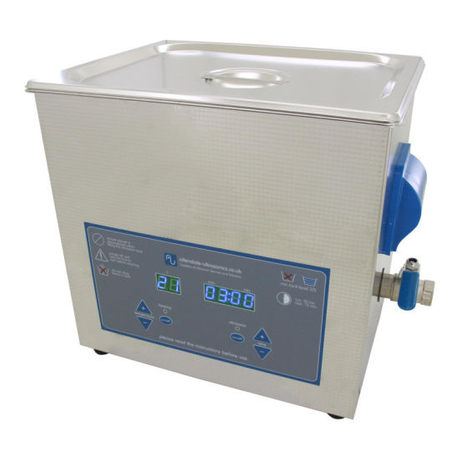 9 Litre Digital Ultrasonic Cleaner Tank with Heated Bath -220V